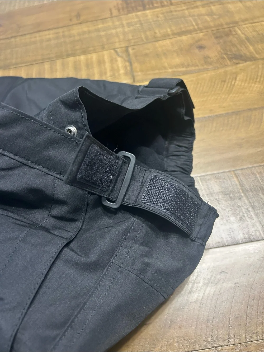 Kids Black Snow Pants